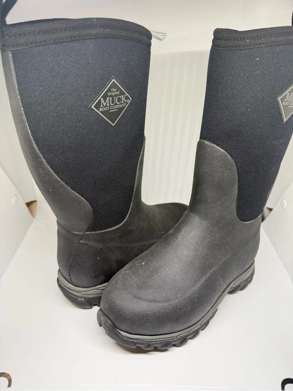 Kids Black Waterproof Rain & Snow Boots - Pull-On Winter Boot